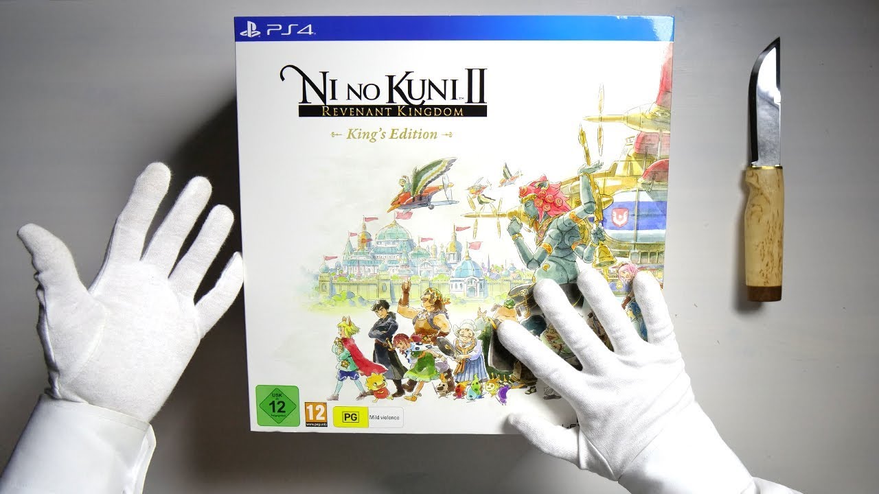 Ni No Kuni II Revenant Kingdom King's Edition Unboxing - Limited Collector's Edition + Bonus