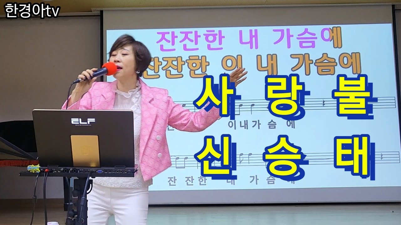 사랑불/신승태/쉽게노래배우기/에너지업한경아노래교실/광진문화원