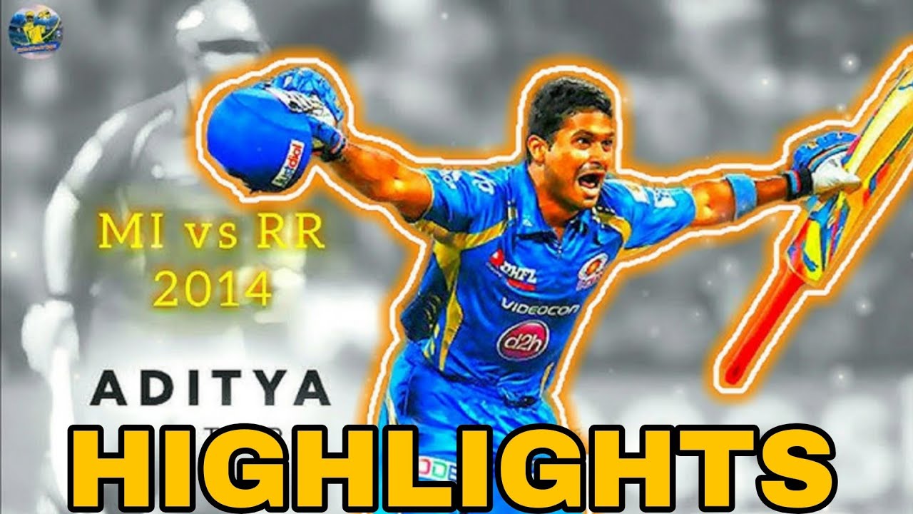 The best IPL Match Ever | MI VS RR 2014 Match Highlights 🔥🔥FULL HD | 4K