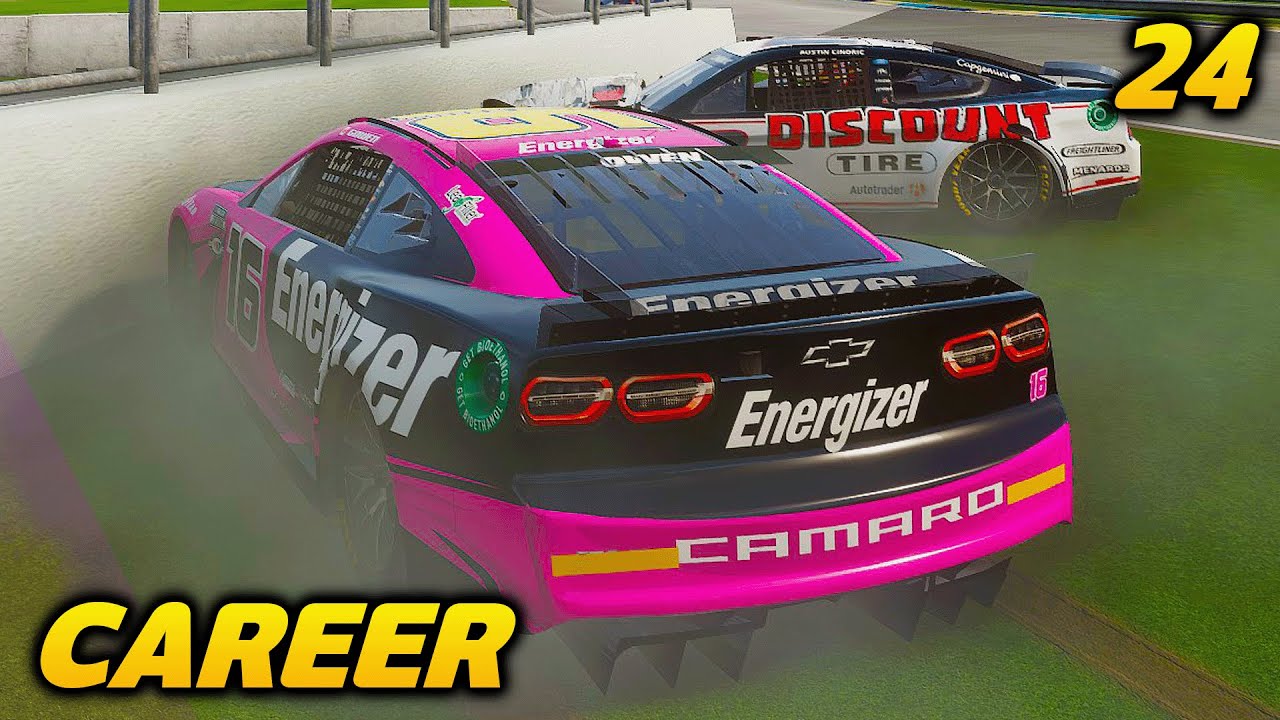 INSANE INDY RACE. NASCAR HAS AN ANNOUNCEMENT - NASCAR Heat 5 Career Mode: Part 24