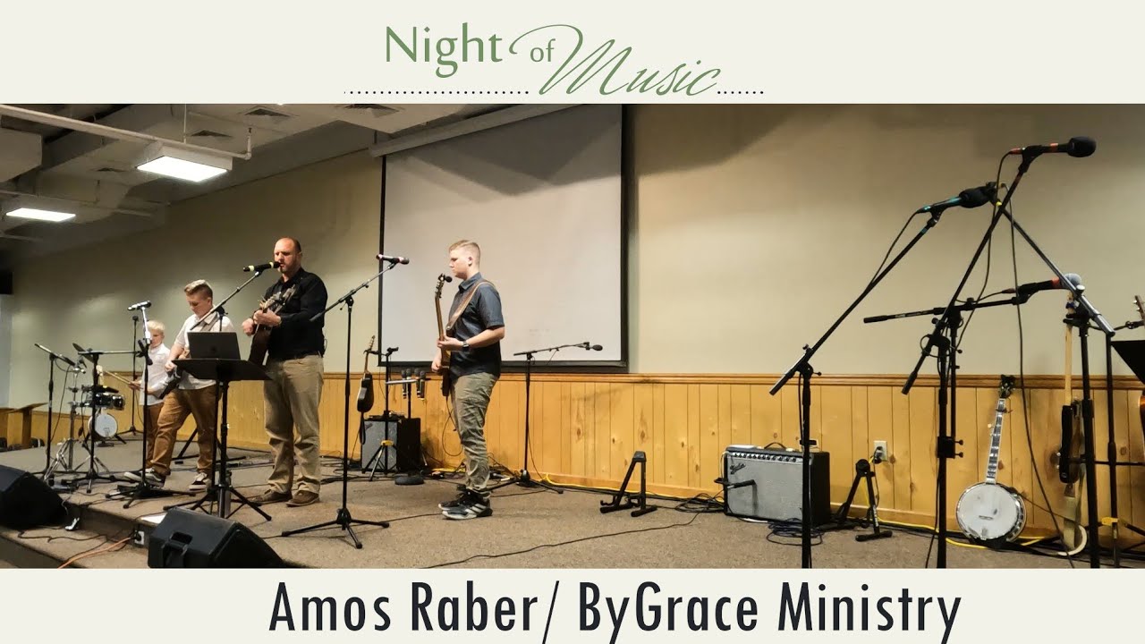 Long Black Train ~ Amos Raber and Family at Night of Music