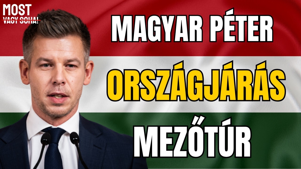 🔴 MOST T&Ouml;RT&Eacute;NIK: TISZA Mezőt&uacute;r &ndash; teljes &eacute;lő k&ouml;zvet&iacute;t&eacute;s Magyar P&eacute;terrel!