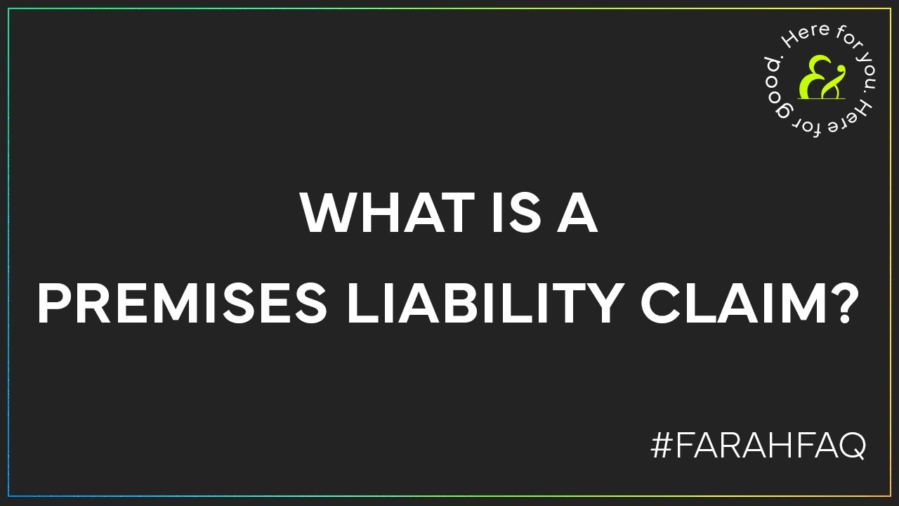 What Is A Premise Liability Claim?