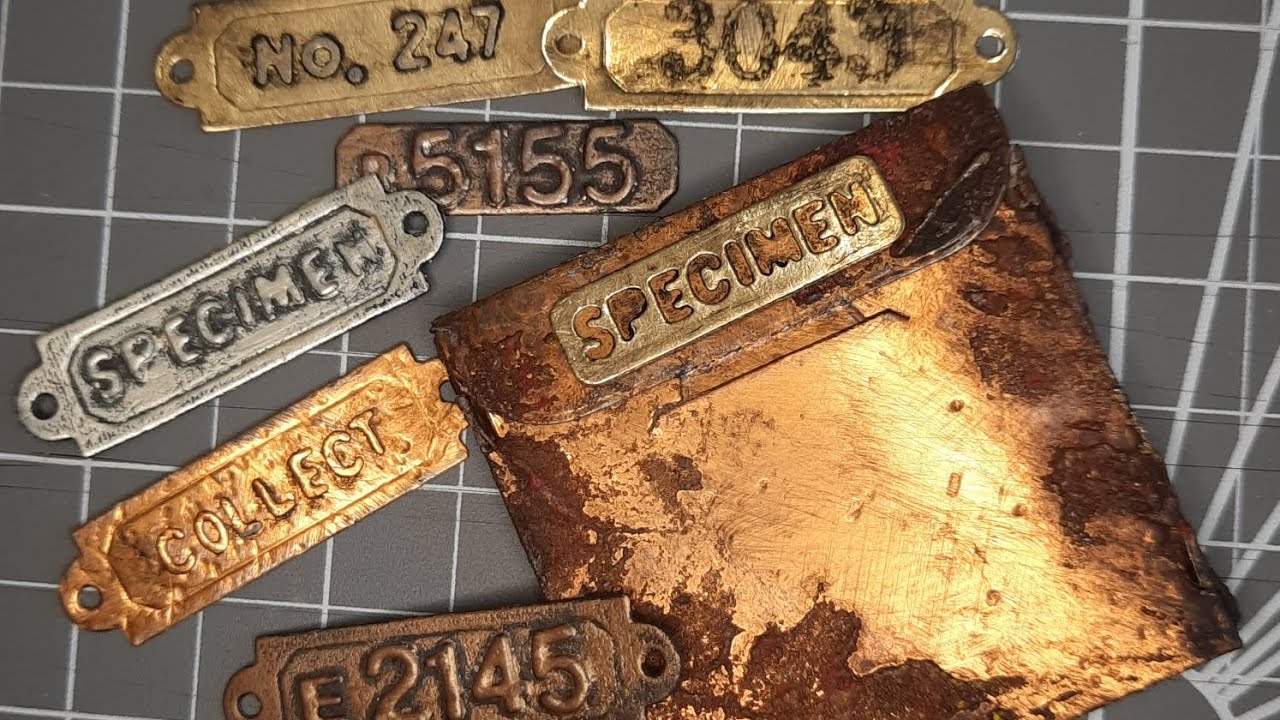 faux metal embellishment tutorial