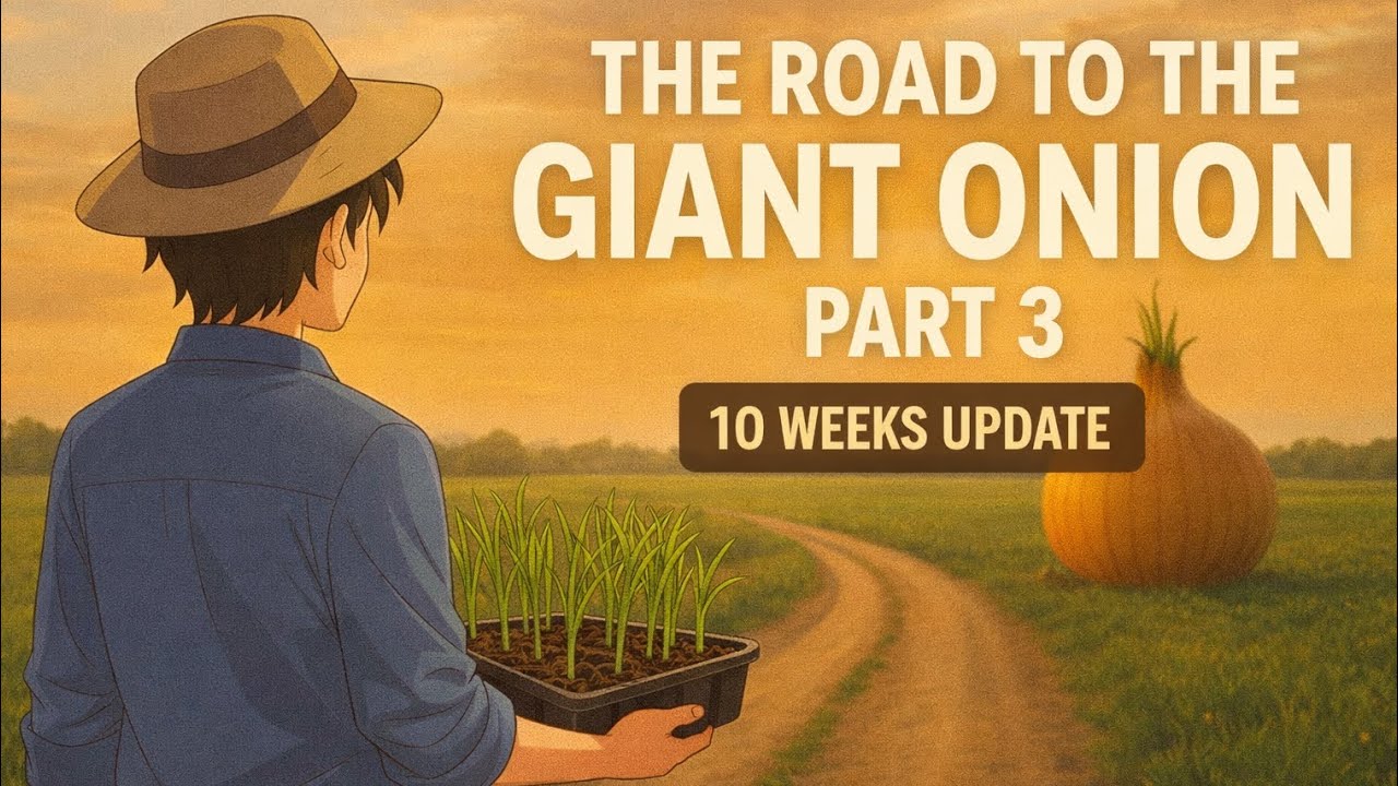 Potting Up My Giant onions 🧅 … and running out of space 😩 🌱 10 weeks update!!