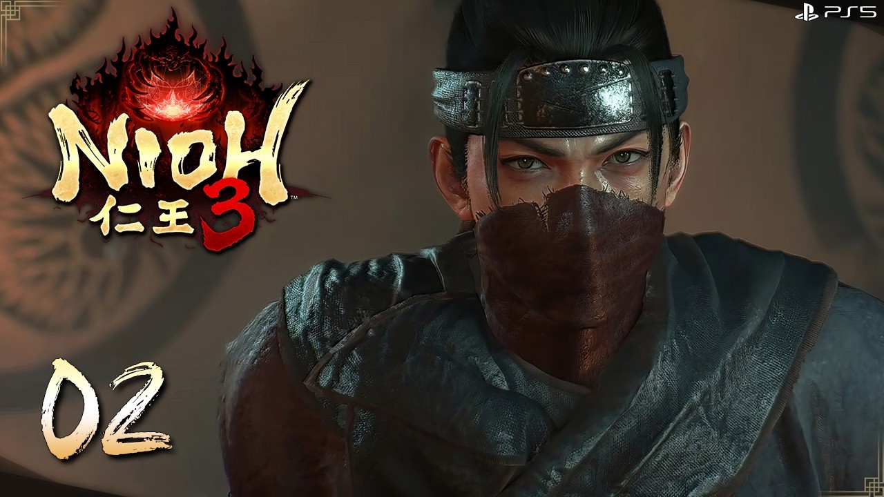 Nioh 3 - Escape From Hitokoto Slope - Gameplay Walkthrough No Commentary Part 02