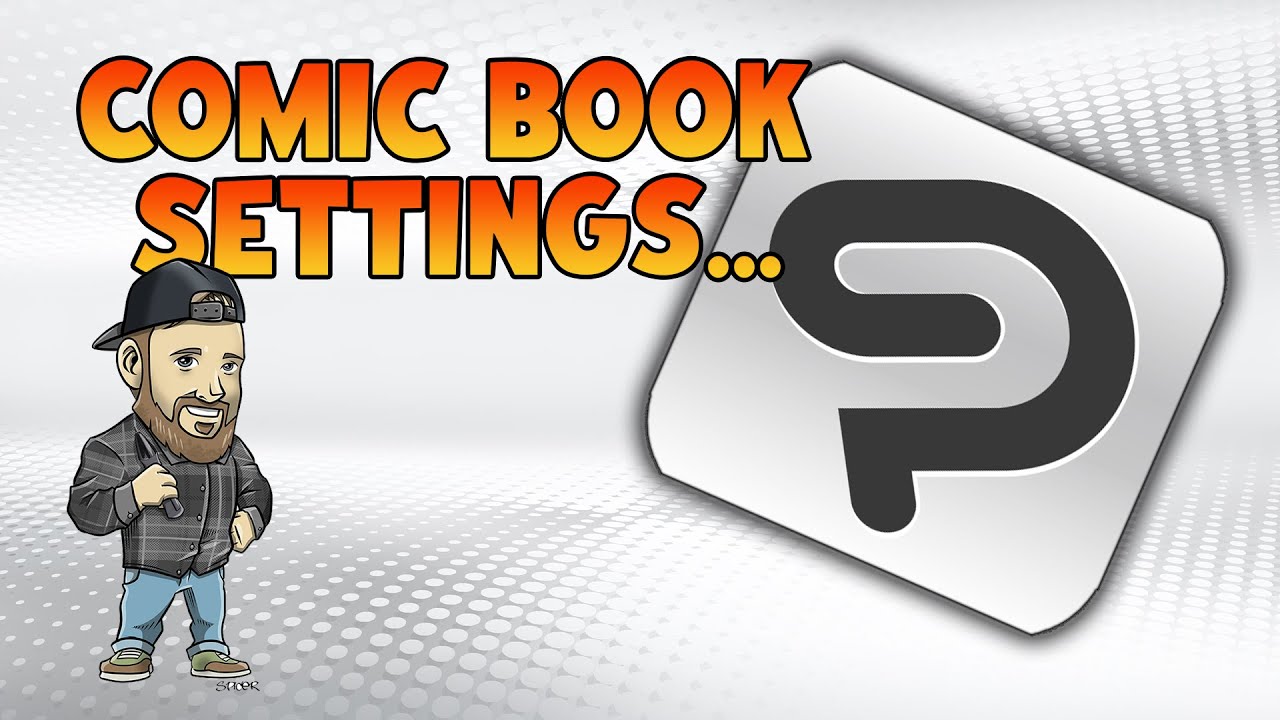 Custom Comic Book Settings in Clip Studio Paint EX- Luke Stone Studios