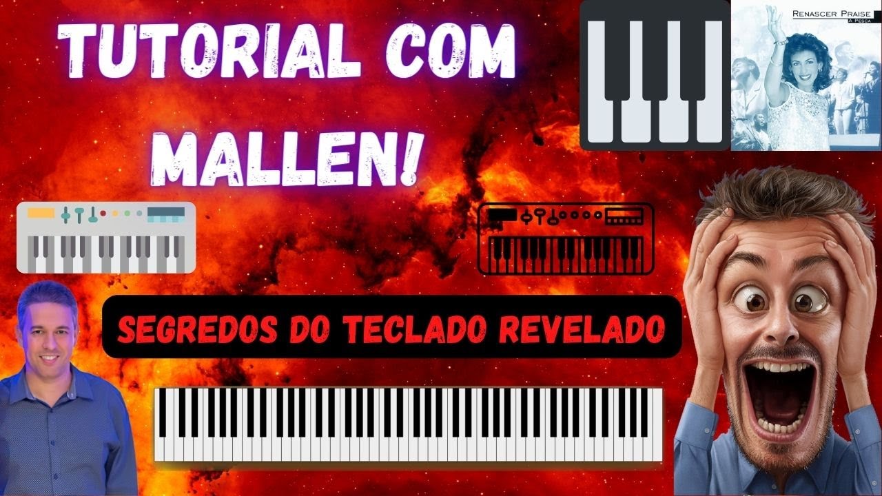 PROMESSA - RENASCER PRAISE (6) - TECLADO TUTORIAL COM TIAGO MALLEN #renascerpraise #tecladista