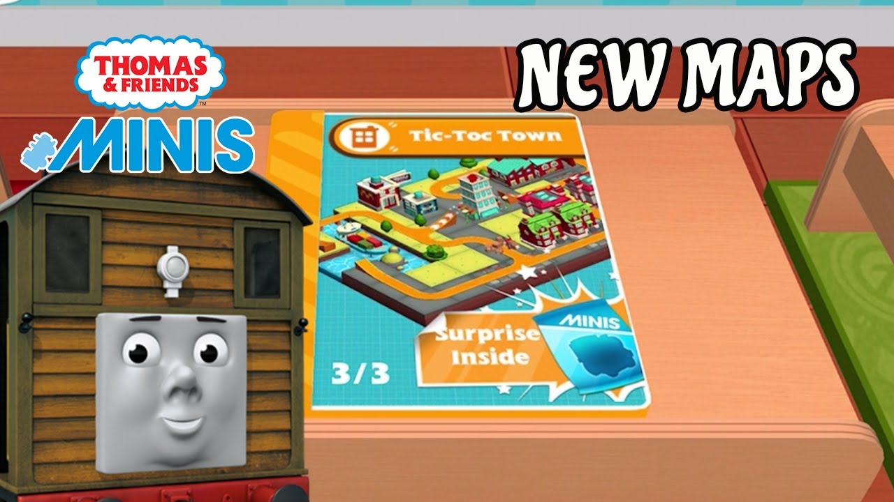 NEW MAP TIC TAC TOWN ! - ⭐Thomas & Friends Minis⭐