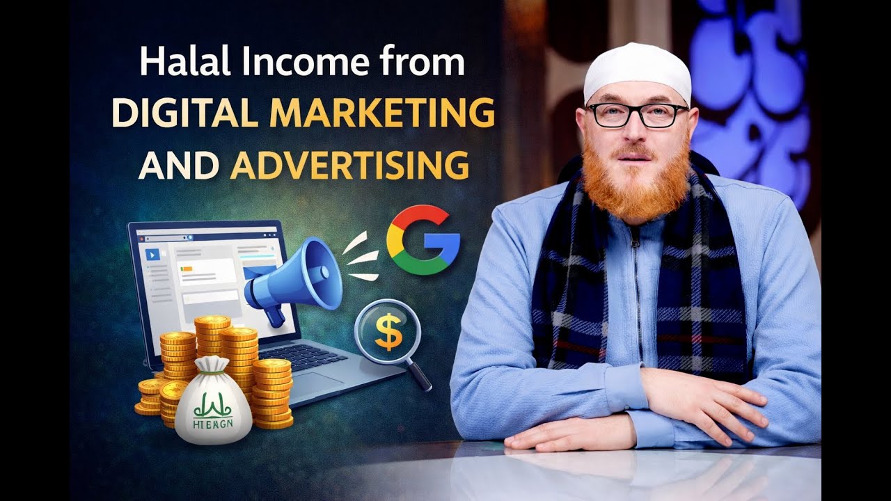Halal Income from Digital Marketing and Advertising | Dr Muhammad Salah