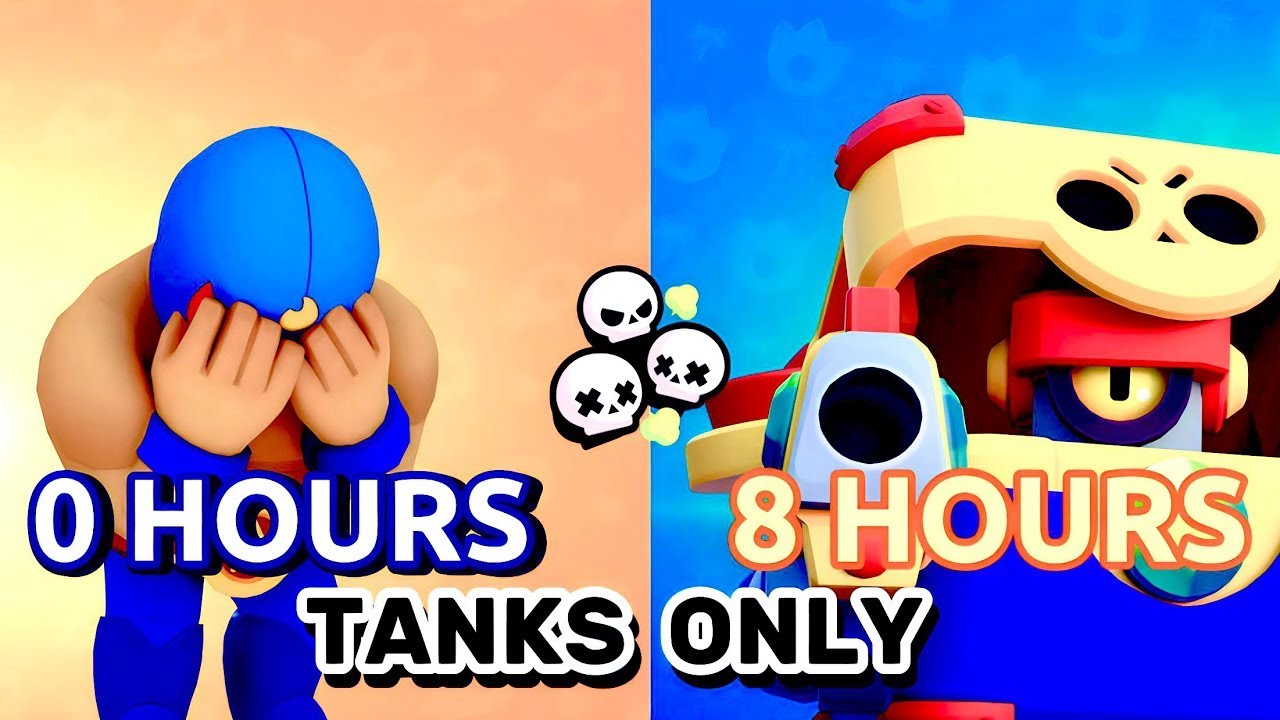 Beating Brawl Stars with TANKS Only