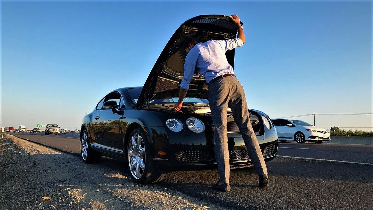 MY BENTLEY BROKE DOWN.... AGAIN!!