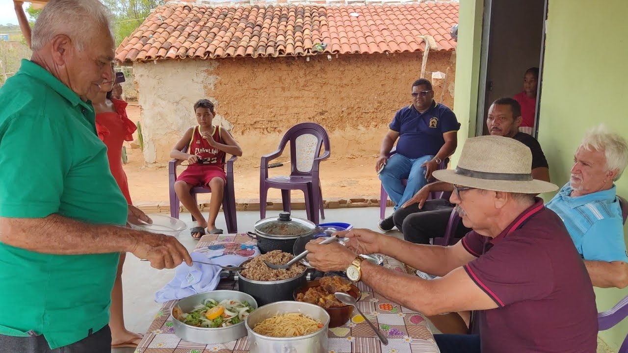 HOJE RECEBEMOS A VISITA DE NOSSO AMIGO DEDÉ E AMIGOS LÁ DE ALTINHO PERNAMBUCO