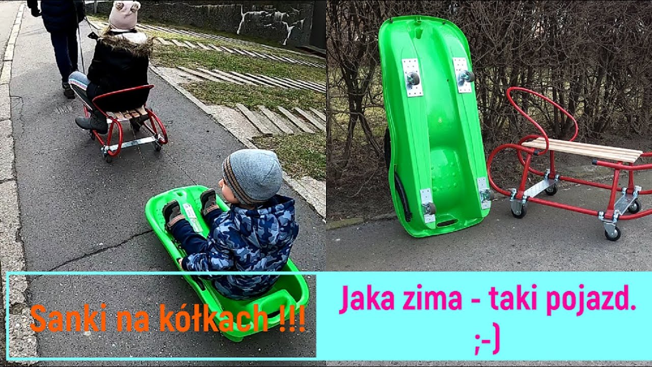 Sanki na kółkach !!! Jaka zima - taki pojazd. ;-)