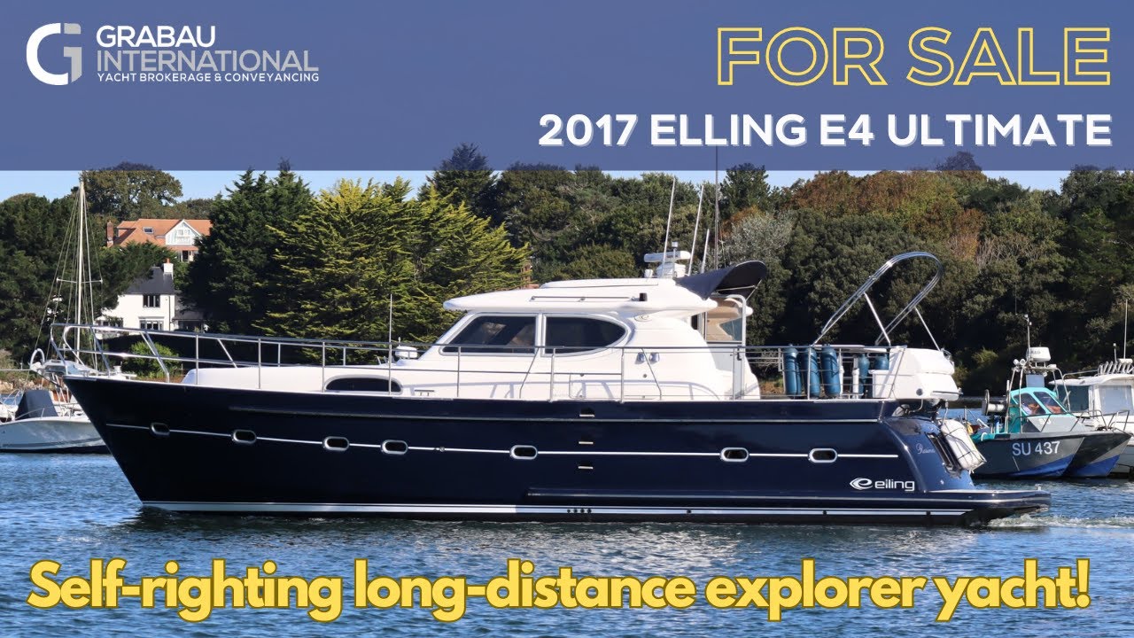 2017 Elling E4 Ultimate 'ROSINA' | Motor Yacht for sale with Grabau International