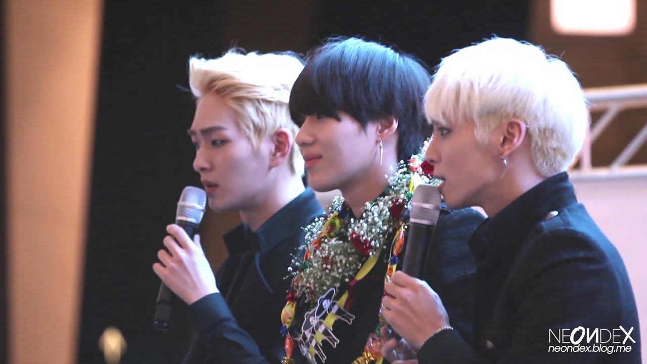 131025 SHINee 샤이니 여의도 팬사인회 마지막 멘트