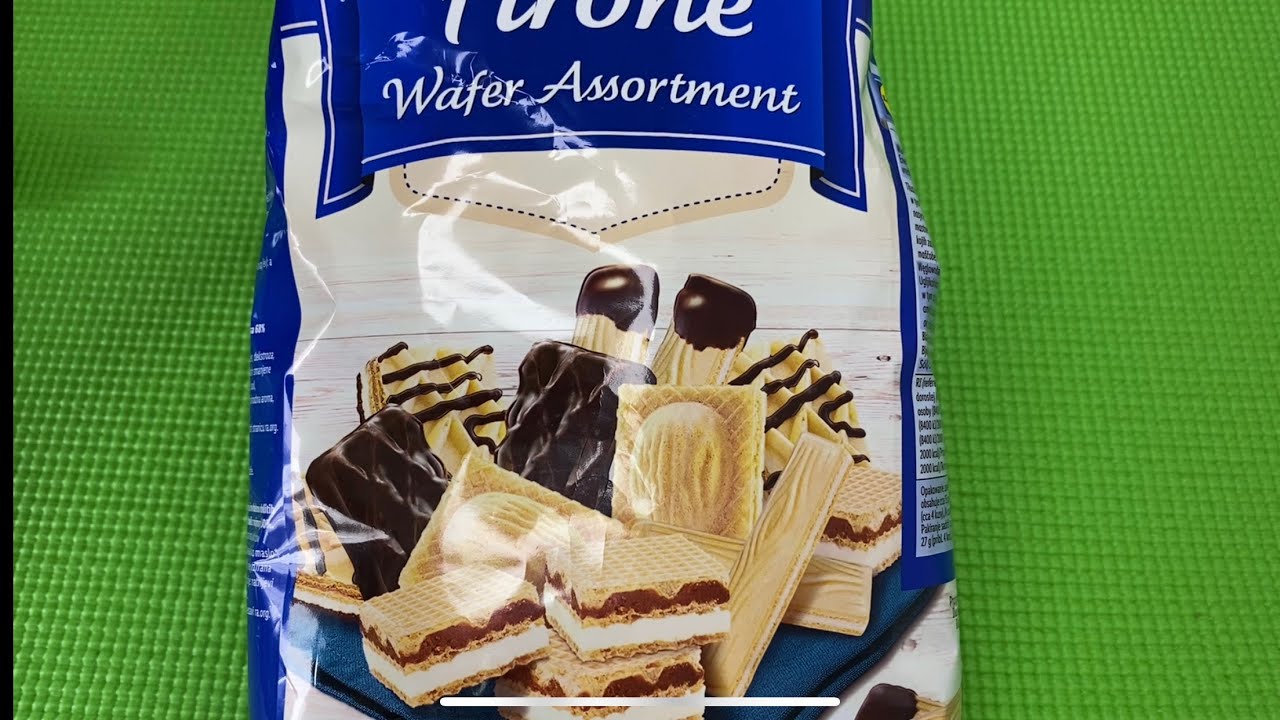 Wafer Assortment Firone Unboxing / Wafer Delicious / so Satisfying Video #waffle