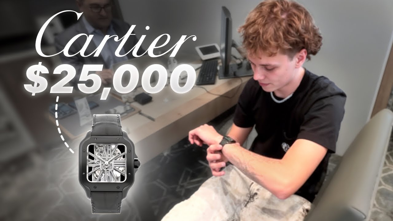 impulsively buying a $25,000 watch…
