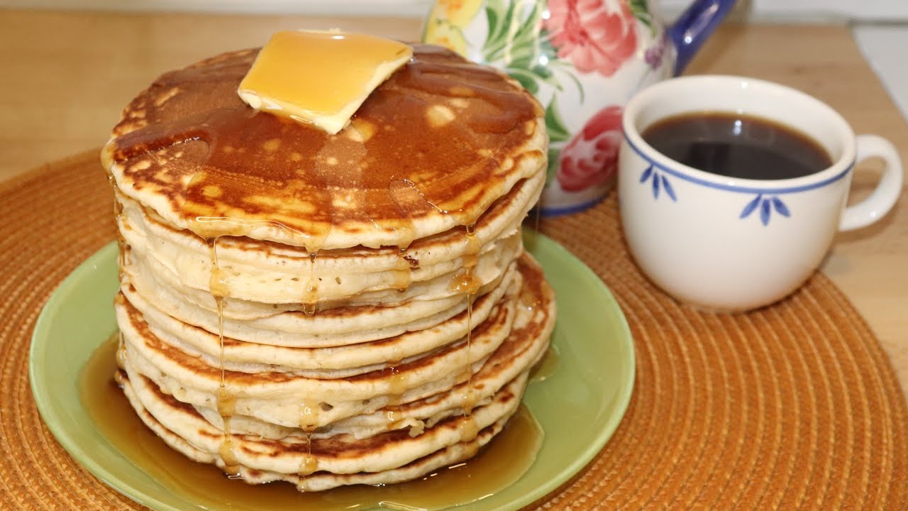 Pancakes Caseros Tiernitos y Esponjosos