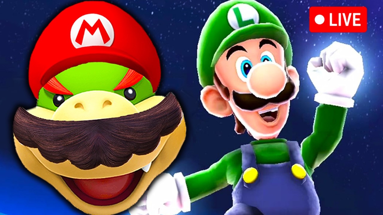 SUPER MARIO RICHIE LIVE! - SUPER LUIGI GALAXY!?