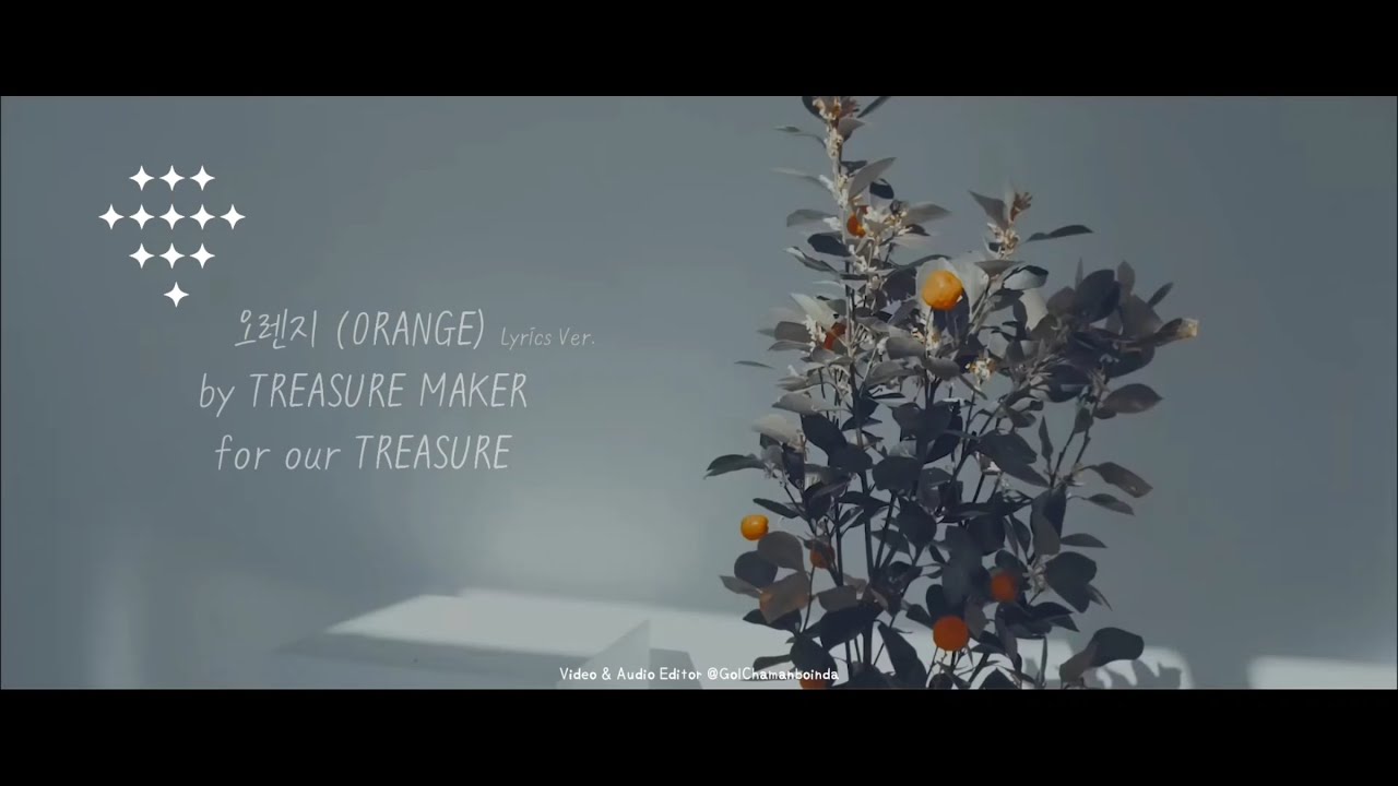 TREASURE - ORANGE cover by TREASURE MAKER