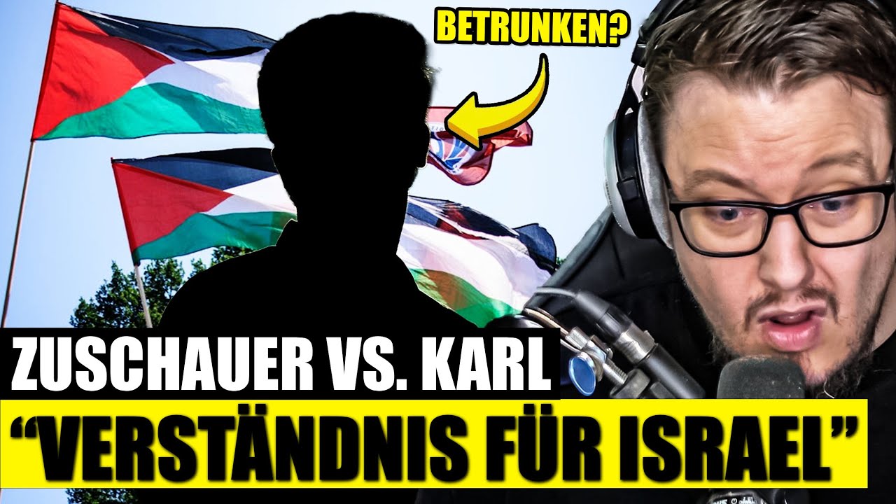 Dekarldent vs. Zuschauer: DEBATTE zum Thema ISRAEL