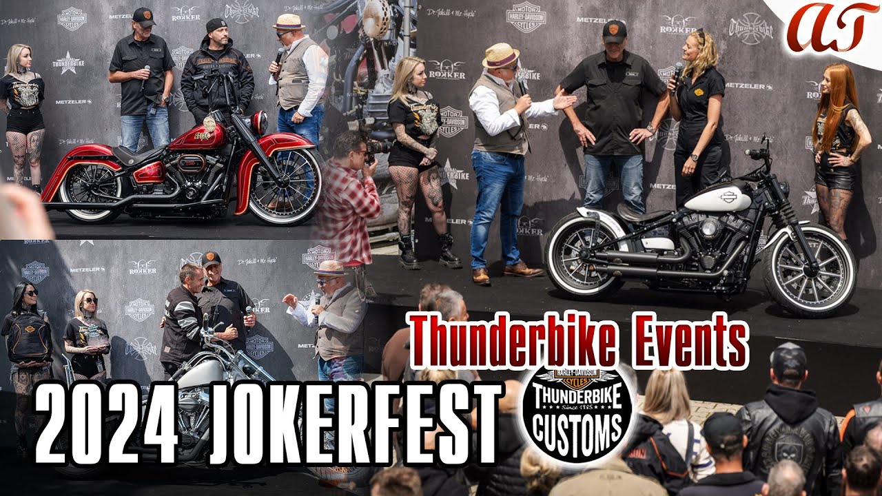 2024 JOKERFEST * Thunderbike Events - Custombike SHOW * A&T Design