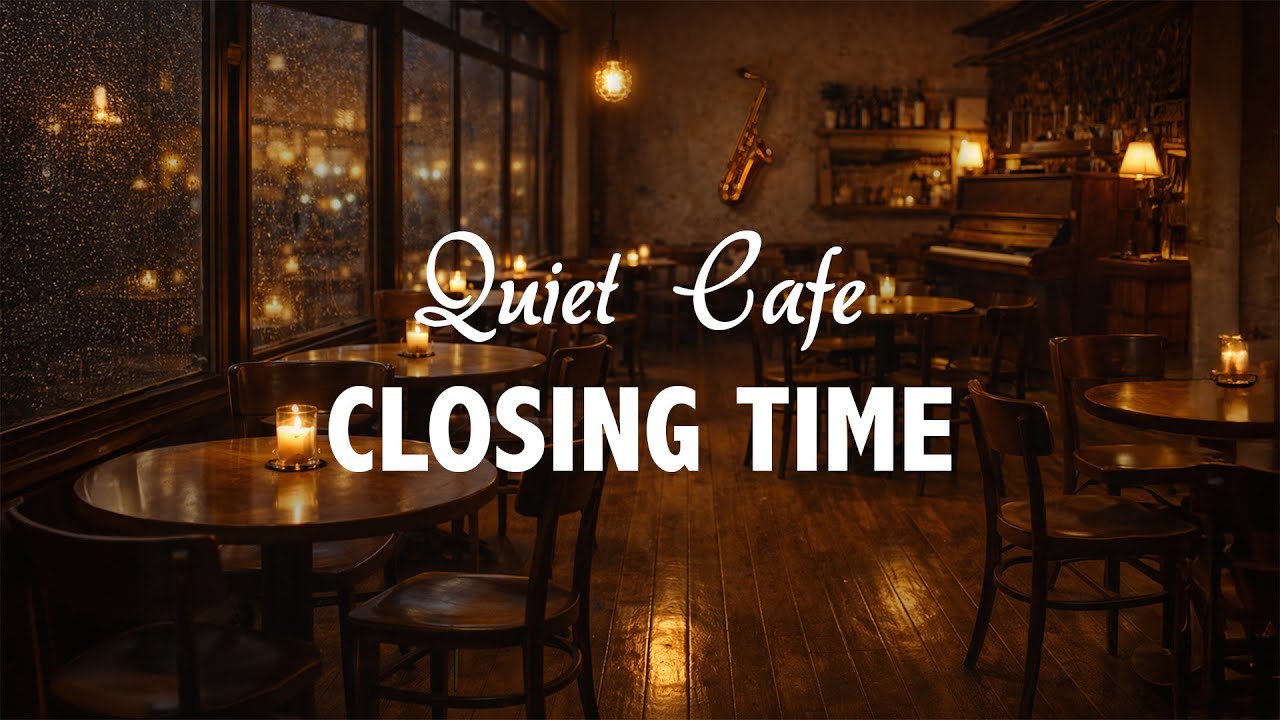 After Closing Time Soft Piano in a Quiet Cafe