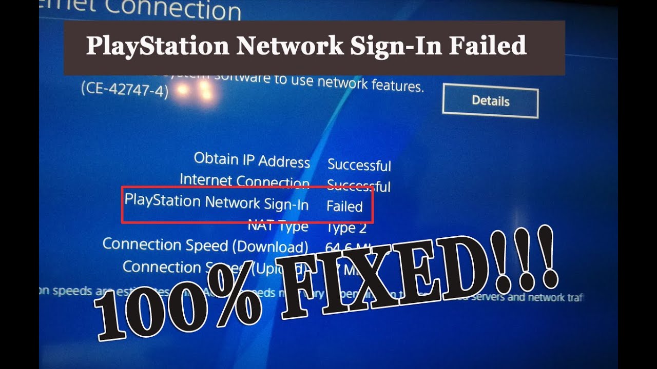 Ошибка входа в PlayStation Network на PS4 и PS5 [ИСПРАВЛЕНО]
