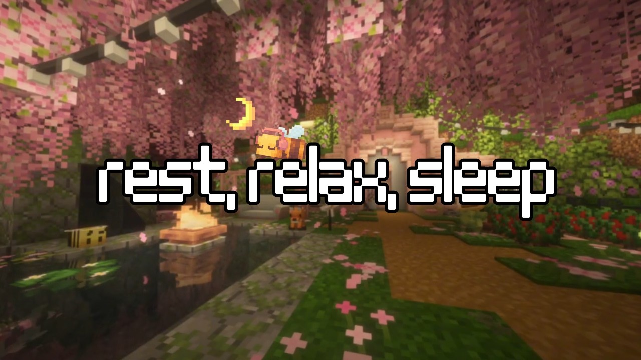 Minecraft Cozy Hobbit Hole Ambience w/ Gentle Music | 3 Hours
