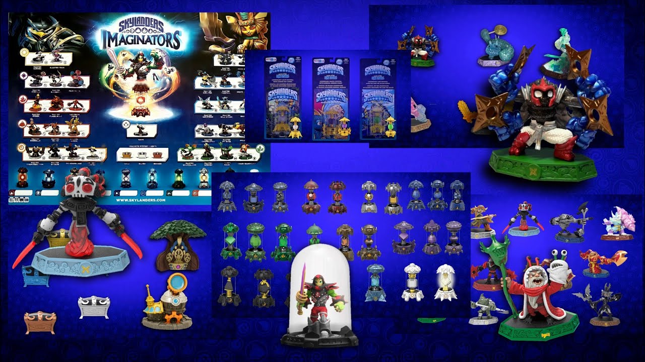 SKYLANDERS IMAGINATORS // TODAS LAS FIGURAS DISPONIBLES.