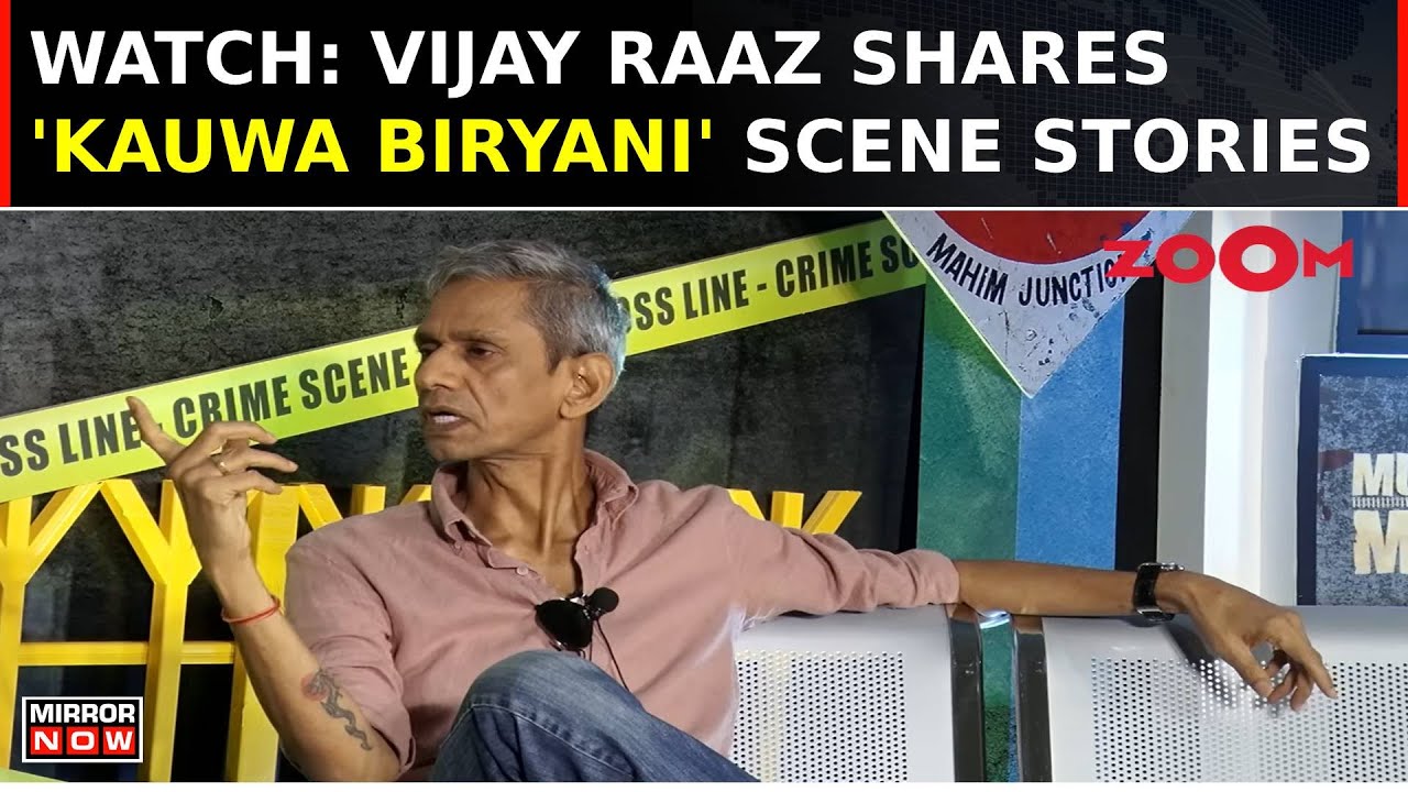 Эксклюзив: Виджай Рааз раскрывает закулисную магию «Kauwa Biryani» и «Murder In Mahim» | Смотреть
