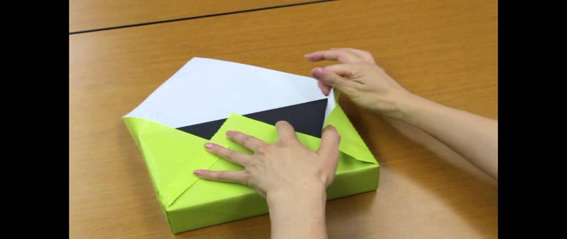 ラッピングの基本: 風呂敷包み