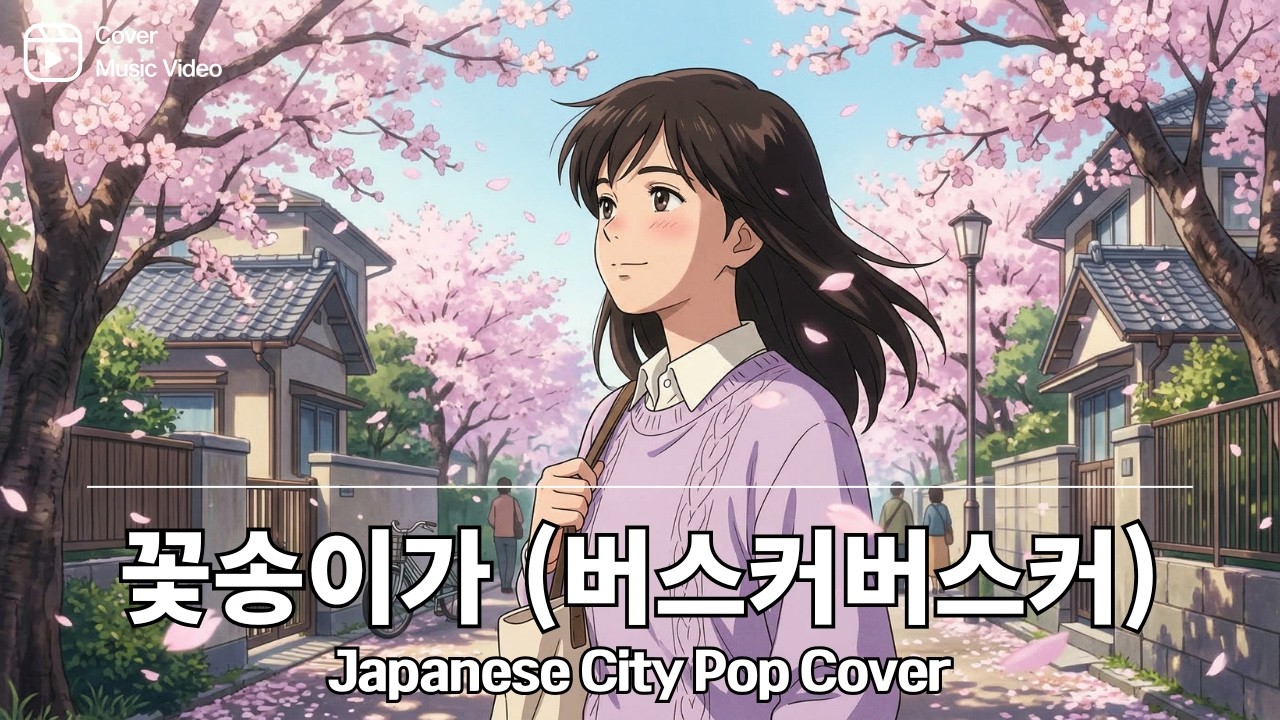 꽃송이가 (버스커버스커) 시티팝 커버 | Japanese CityPop Cover | 花ひとつ