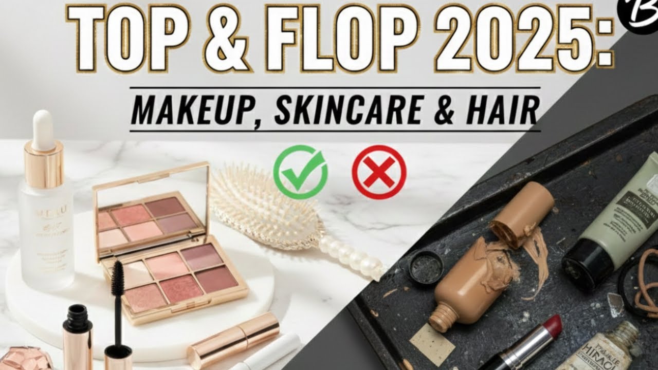 💎 TOP & FLOP 2025: Il Meglio e il Peggio di Skincare, Makeup e Capelli