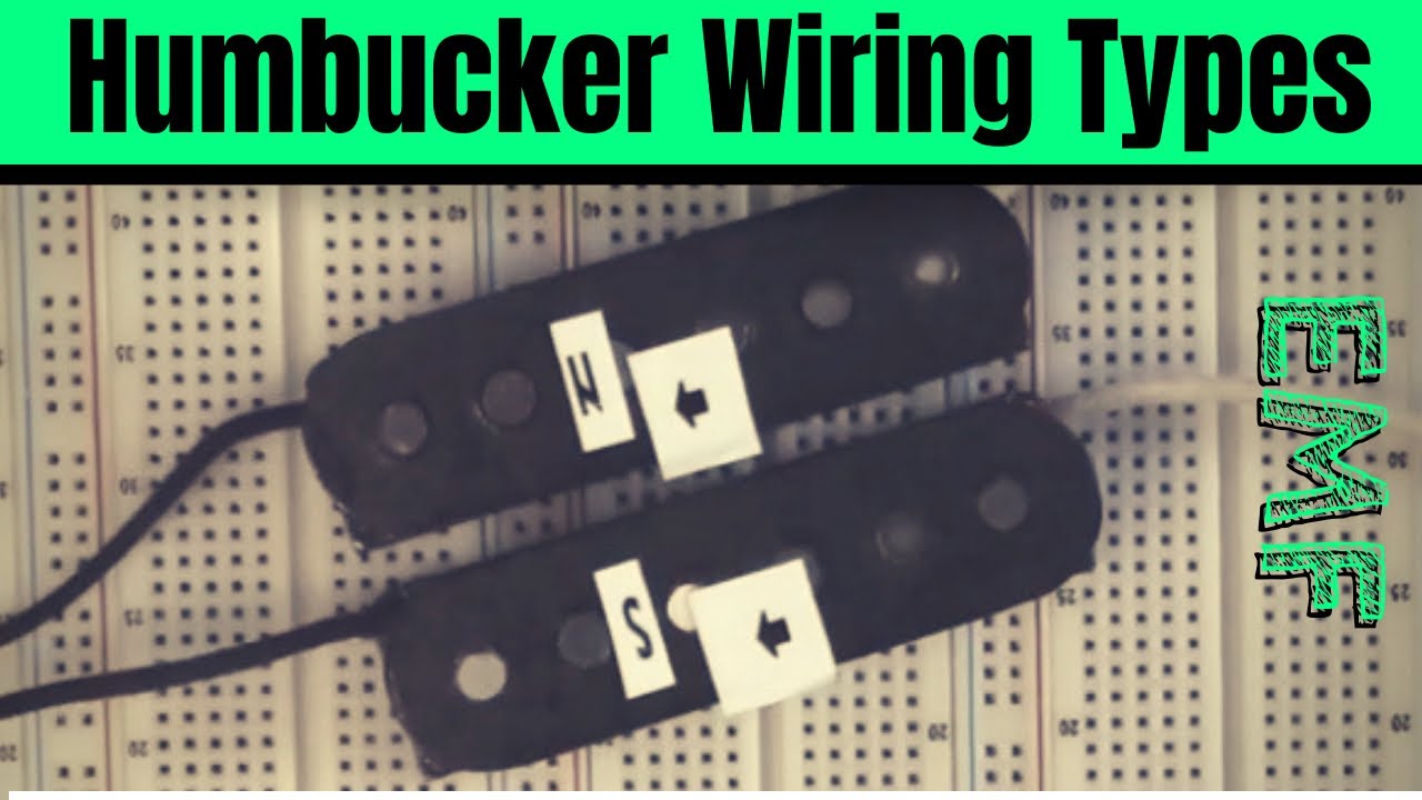 Humbucker Wiring Configurations and Test using electromagnetic frequencies.
