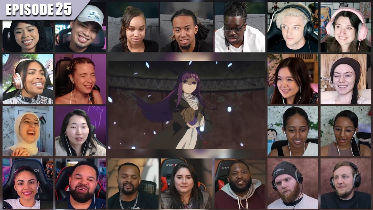 [Full Episode] Frieren Episode 25 Reaction Mashup | 葬送のフリーレン