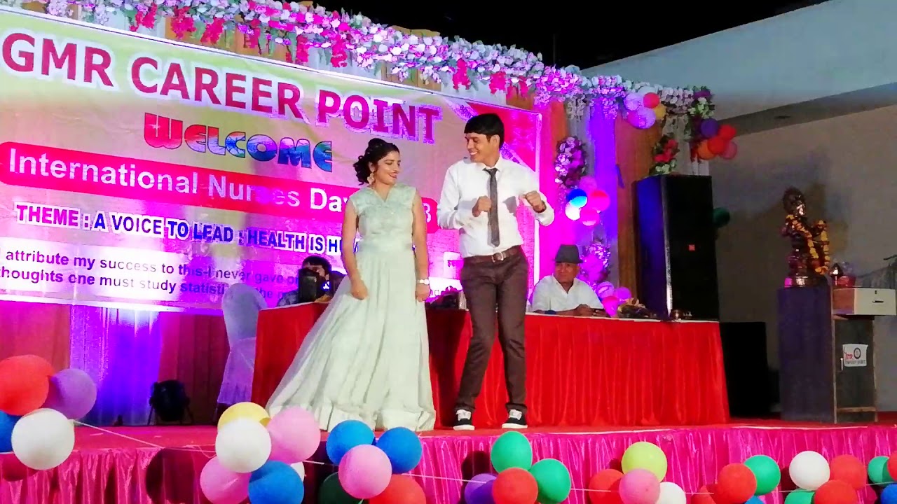 GMR Career Point Jaipur Riyana Choudhary & Kamal Choudhary ji dance performance