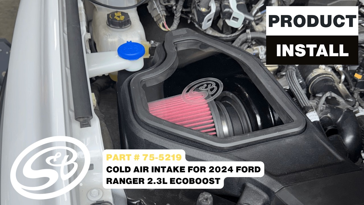 S&B Intake | Install on 2024 Ford Ranger 2.3L