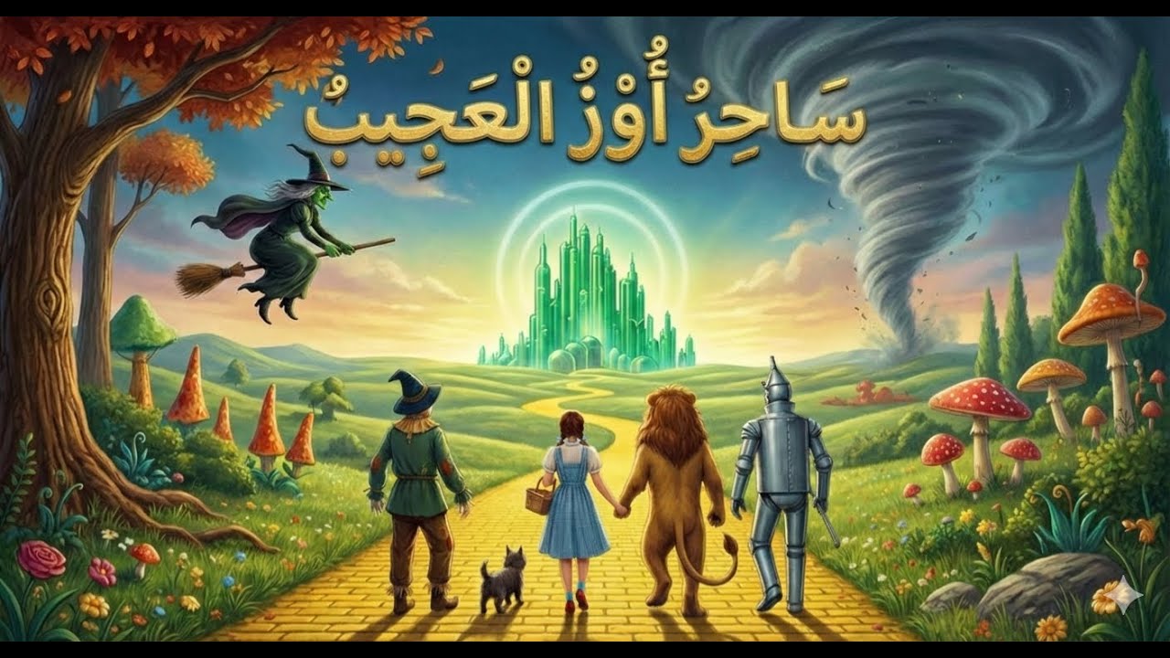 الأسد الجبان والفزاعة بلا عقل: رحلة البحث عن أوز العجيب ✨