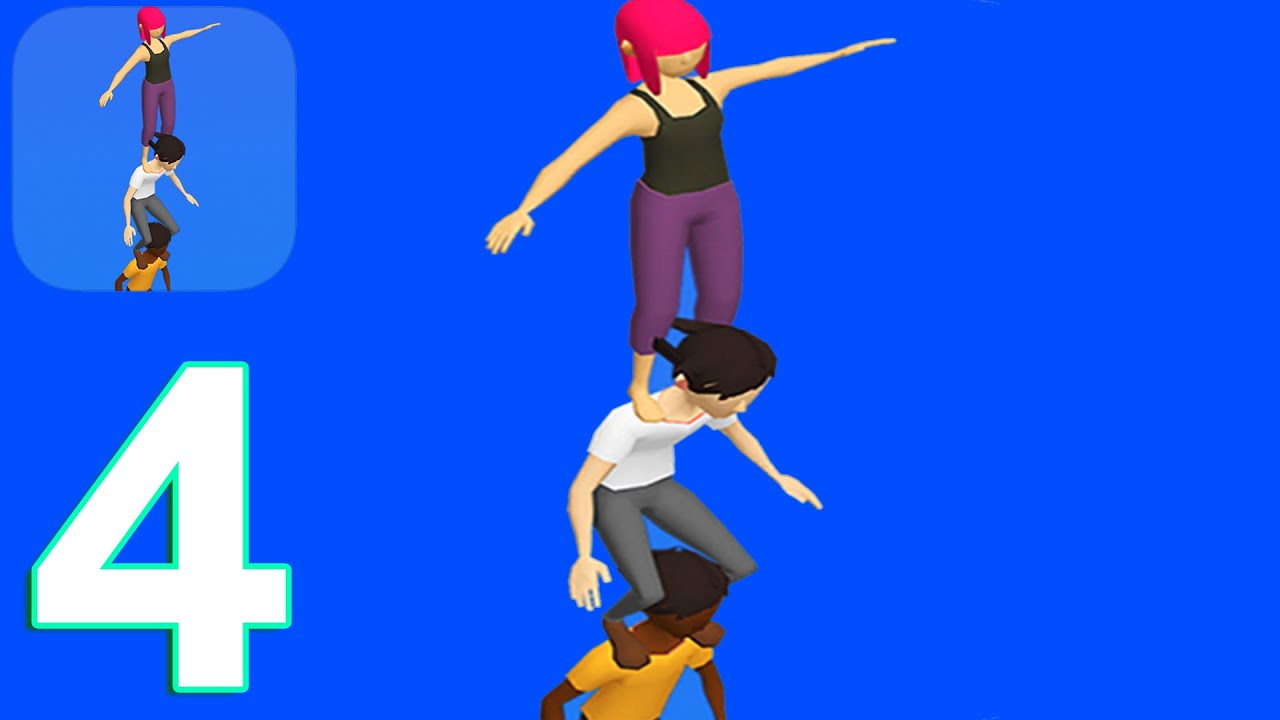 Tower Run Grow Your Tower Gameplay Walkthrough Part 4 Level 57-77 (IOS/Android)