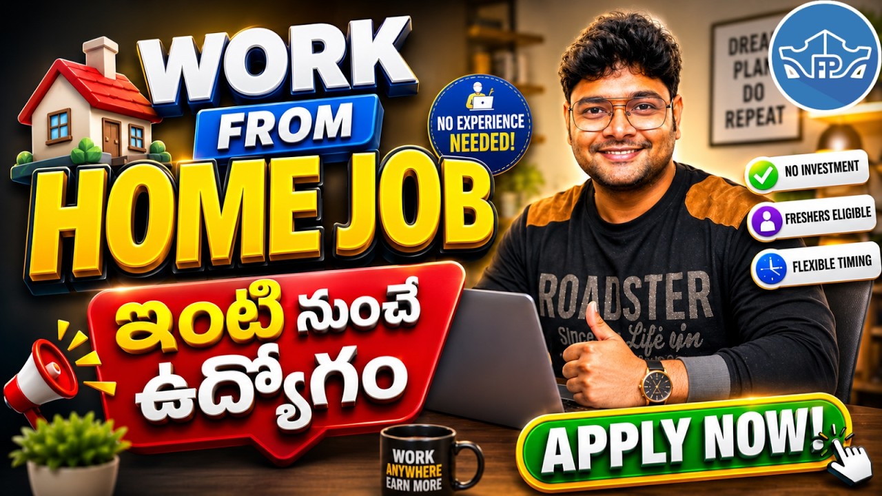 Very Urgent Hiring : Freshprints Work From Home Jobs 2026 | Latest Jobs in Telugu | Freshers & Exp