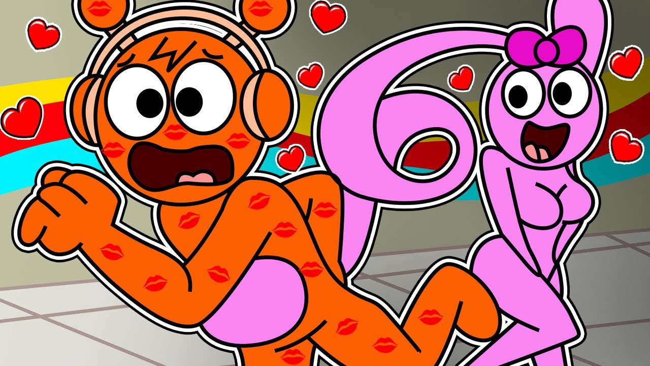 PINKI QUIERE BESAR A OREN 😱💖 ¿SON PAREJA? INCREDIBOX SPRUNKI en MINECRAFT