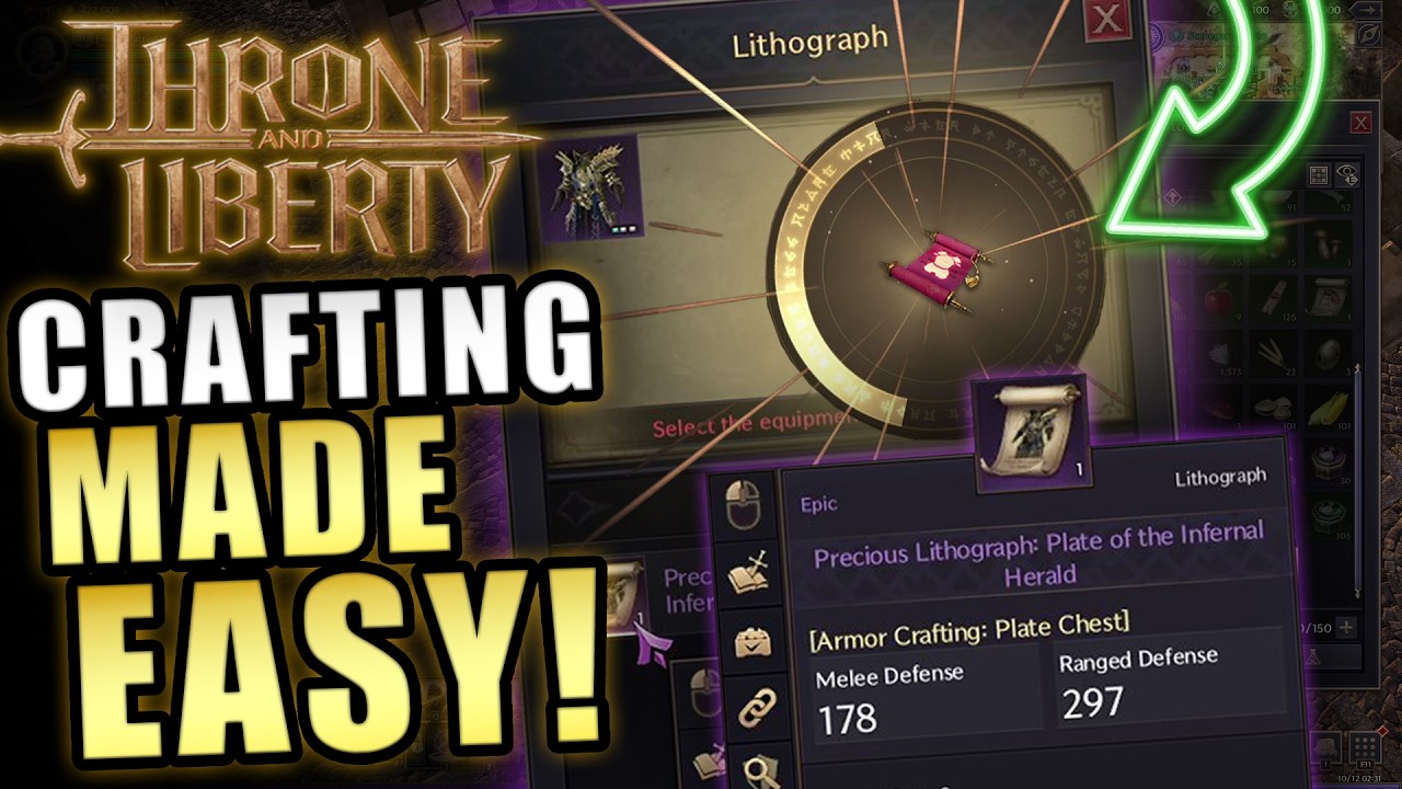 Единственное руководство по крафту, которое вам нужно для Throne and Liberty!