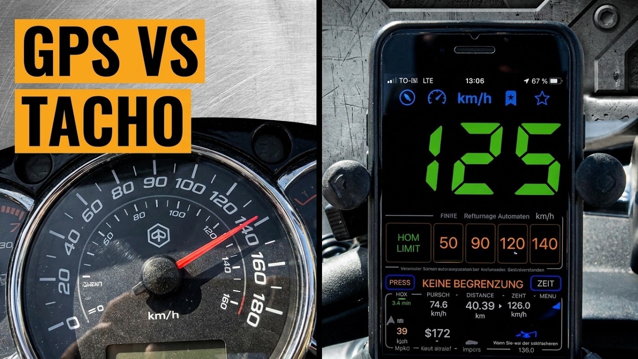 Piaggio Beverly 300 Top Speed - GPS vs Tachometer