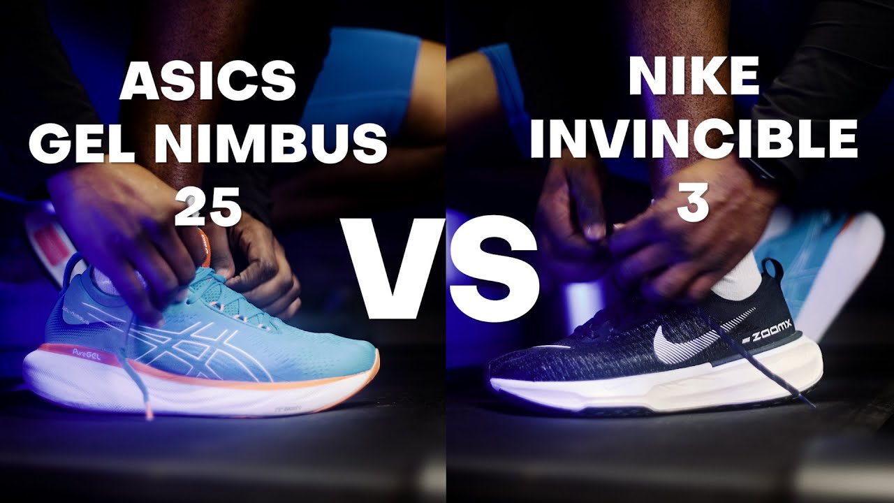 Asics Gel Nimbus 25 vs Nike Invincible 3 Comparison