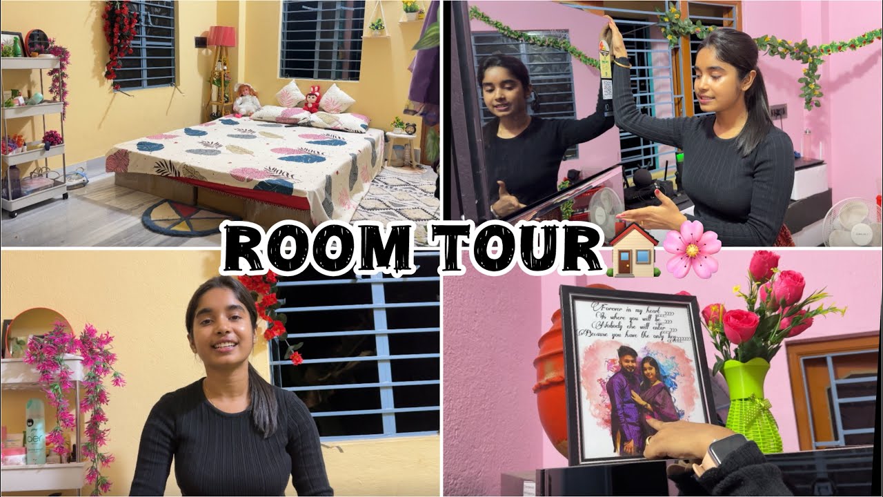 আমাদের নতুন ঘরের Room tour🏠🩷সম্পূর্ণ নিজের হাতে সাজানো এক নতুন সংসার☺️