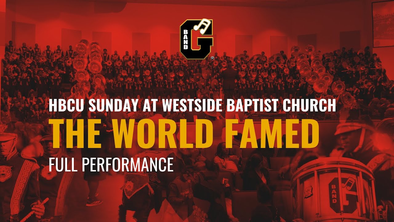 🎶🐅 World Famed Tiger Marching Band | 2025 HBCU Sunday Performance (Full) | Westside Baptist Church