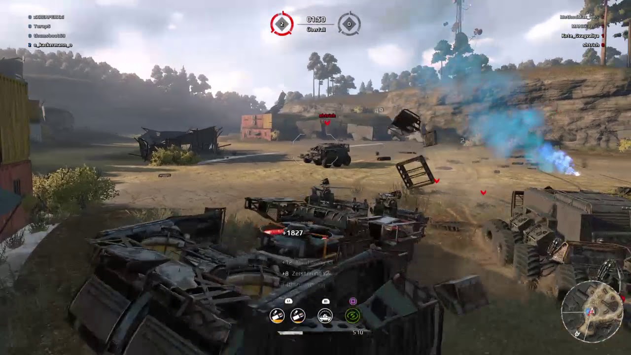Crossout Hammerfall Hover