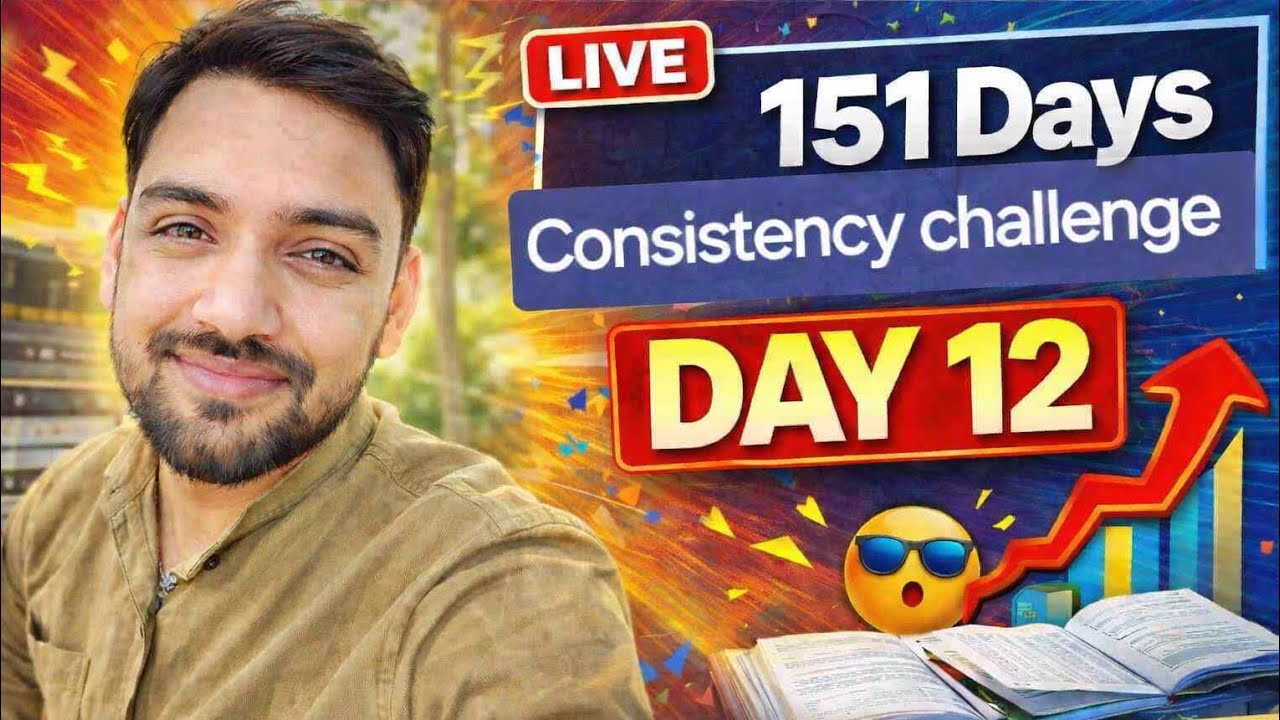 DAY 12 /151 CONSISTENCY CHALLENGE| GRIND MODE ON